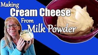 How to Make Cream Cheese from Milk Powder 