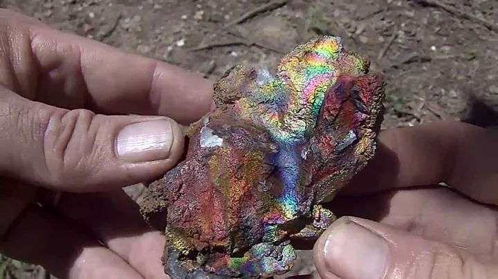 HUGE Iridescent Hematite Cluster / Graves Mtn. , Georgia