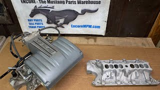 The Cleanest Foxbody Ford Mustang 5.0L Upper & Lower intake manifolds. Mike’s A+ new old stock? NOS