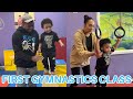 SHINE&#39;S FIRST GYMNASTICS CLASS! *Too Cute*