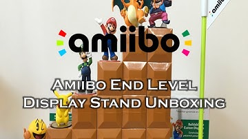 Amiibo End Level Display Stand Unboxing