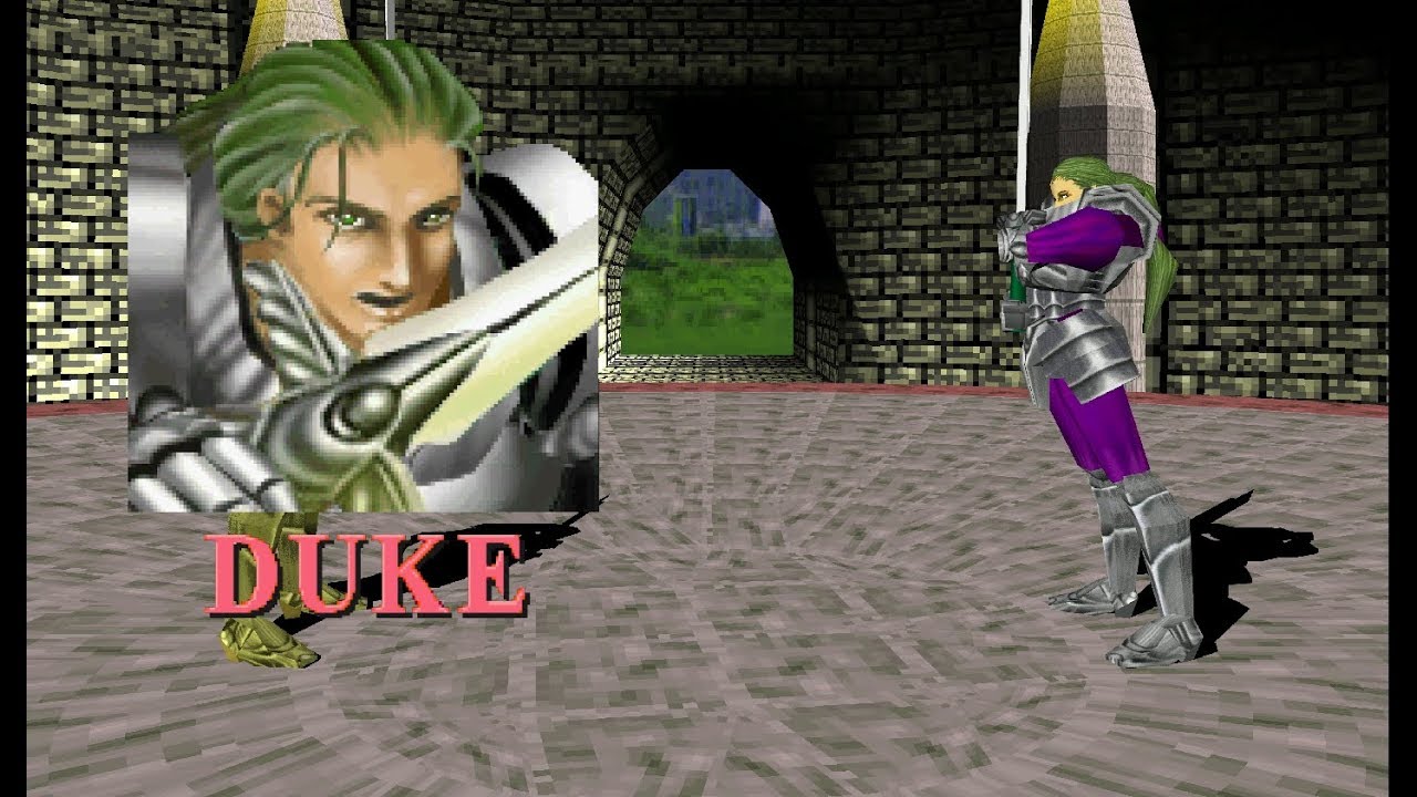 Battle Arena Toshinden - Duke B. Rambert playthrough