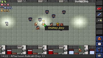 The Escapists - Escape from SteelFence Max Sec Prison Pt. 1: Buggy McBug Prison