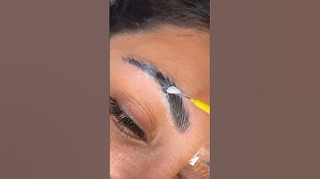 Are you still troubled by messy brows? Pls do a brow lamination,it will surprise you.❤️