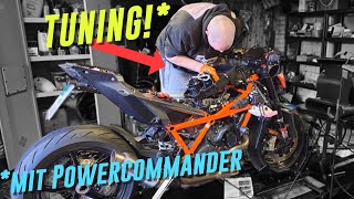 Wir TUNEN  KTM 1290 SuperDuke R 3.0 Werkstatt Power Vlog 1