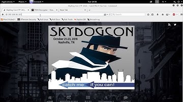 SkyDog: 2016 - Catch Me If You Can solution and walktrought