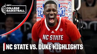 ACC Tournament Quarterfinal: NC State Wolfpack vs. Duke Blue Devils | Full Game Highlights