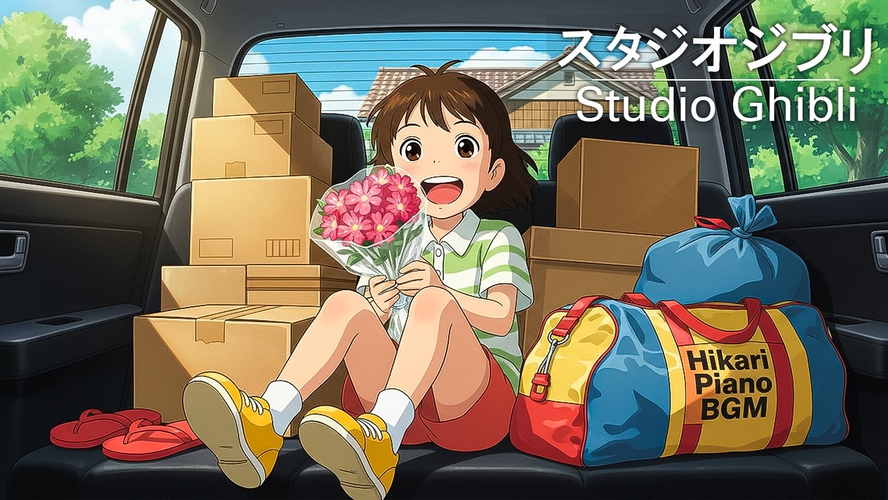 [Расслабляющая музыка Ghibli] Музыкальная шкатулка Ghibli 👑 Лучшая расслабляющая фоновая музыка в