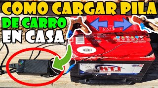 Como Cargar una Batería de Carro (Auto) en Casa con un Cargador de Laptop Super Fácil y Explicado by Taller del CRAZY 3,052 views 6 months ago 13 minutes, 15 seconds