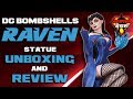 DC Bombshells RAVEN Unboxing and Review!