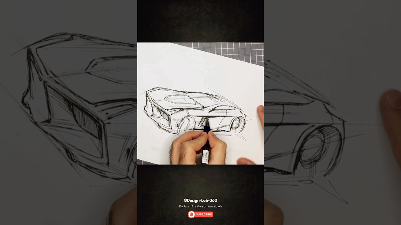 Watch This concept car Come to Life in 60 Seconds