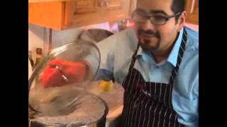 Shhh! Checking on the Tamales