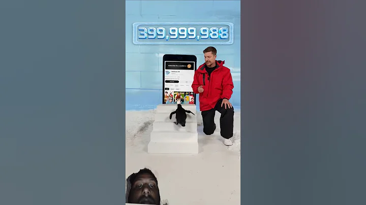 Can I Teach a Penguin To Subscribe?#shorts