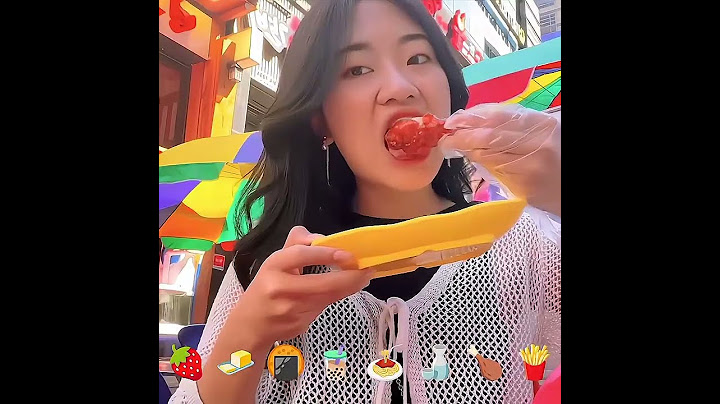 Ăn theo icon cùng Nguyễn Phương Thảo (Gãy TV) nàoo 🍽️🥢|#xh ik ✨🌷