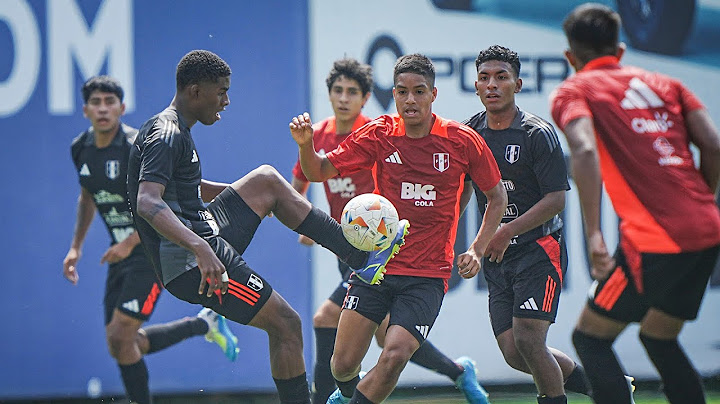 Amistoso La Bicolor Sub 20 vs La Bicolor Sub 17