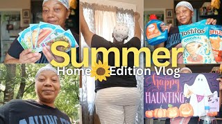 SUMMER VLOG| HOME EDITION| cleaning, chat time, summer walk, budget haul, blessing gift, Cozy Home  screenshot 5