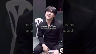 Changbin being a fan of New Jeans and Lesserafim #straykids