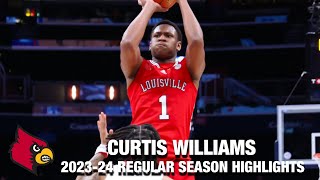 Curtis Williams 2023-24 Regular Season Highlights | Louisville G/F