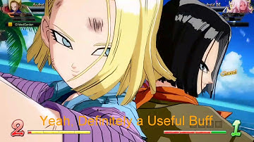 Dragon Ball FighterZ: Android 18 New Barrier Buff?