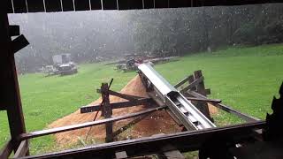 Short short at the Saw Mill  #364  rain delay