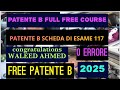 patente b scheda di esame 117 | 0 errore | full free course patente b | congratulations WALEED AHMED