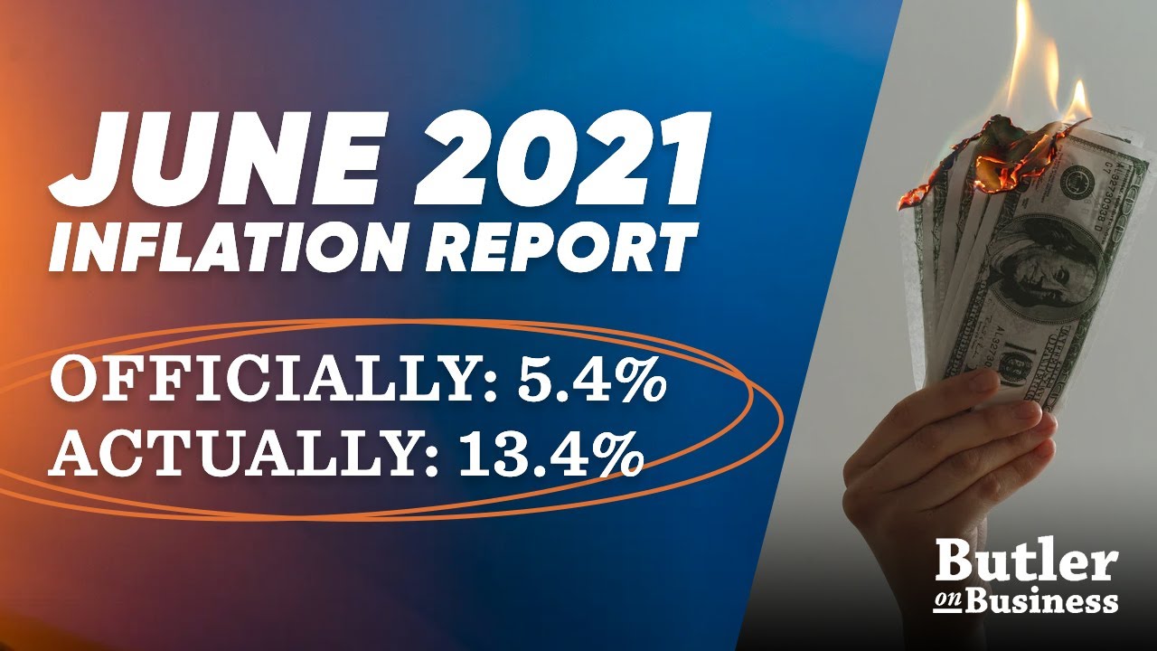 June 2021 Official CPI Inflation Should be labeled Fake News