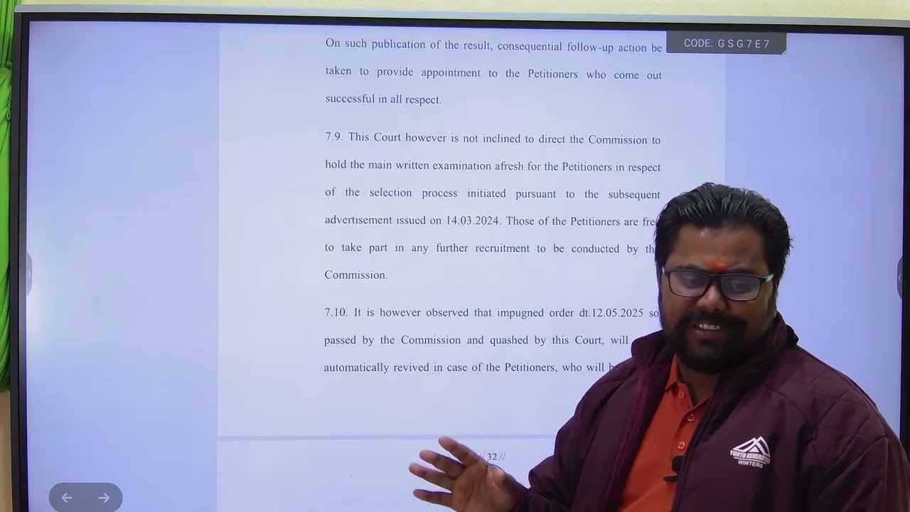 OSSC JE 2024 UPDATE | JUDGEMENT CAME |  OSSC JE 2024 CASE JUDGEMENT IMPORTANT POINTS