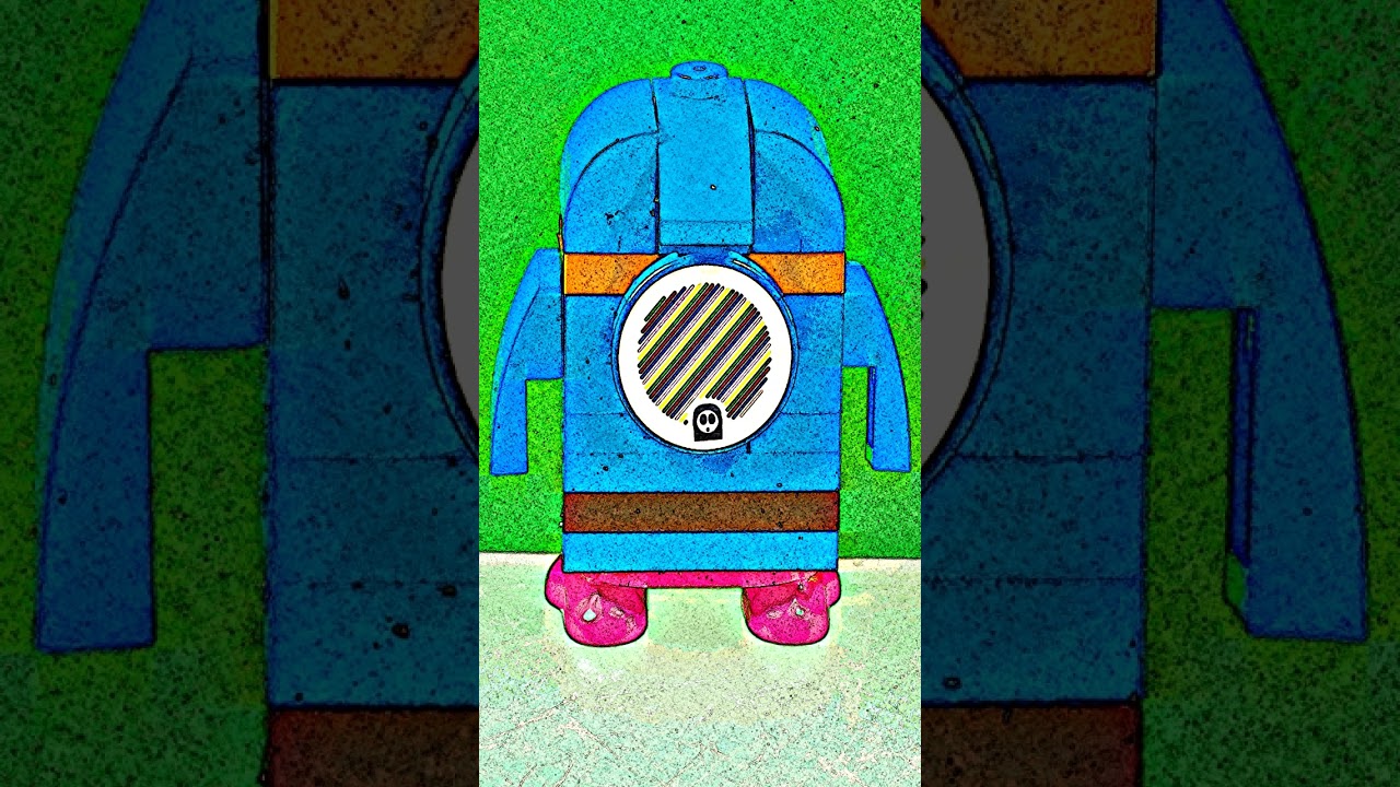 LEGO SUPER MARIO COLLECTION 360° VIEW - Blue Shy Guy