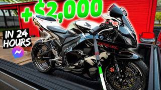 I MADE $2,000 IN ONE DAY FLIPPING THIS CBR ON FACEBOOK
