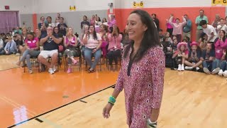 Sonia Chapa wins KENS 5 EXCEL Award for Medina Valley ISD Net Worth