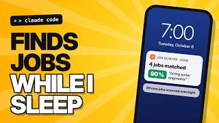 I Automated My Job Search with AI (Claude Code Finds Jobs While I Sleep)