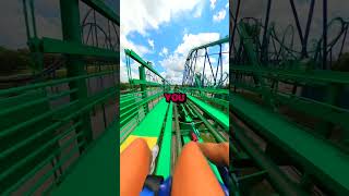 Roller Coaster Snaps In Half | #short #youtubeshort #fyp