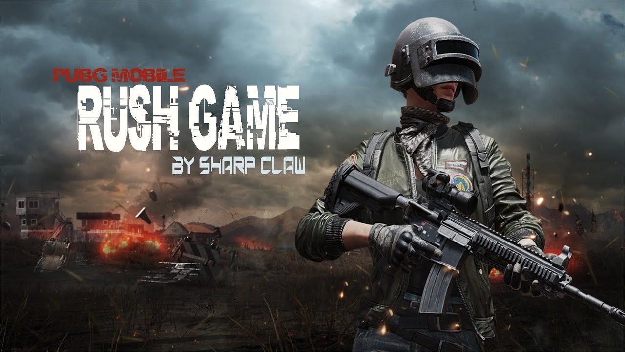 PUBG MOBILE LIVE || RUSH GAME || BY SHARP CLAW