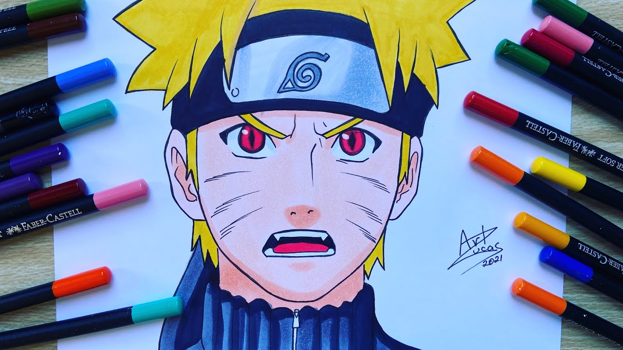 Como Desenhar o Naruto - How To Draw naruto - ( passo a passo