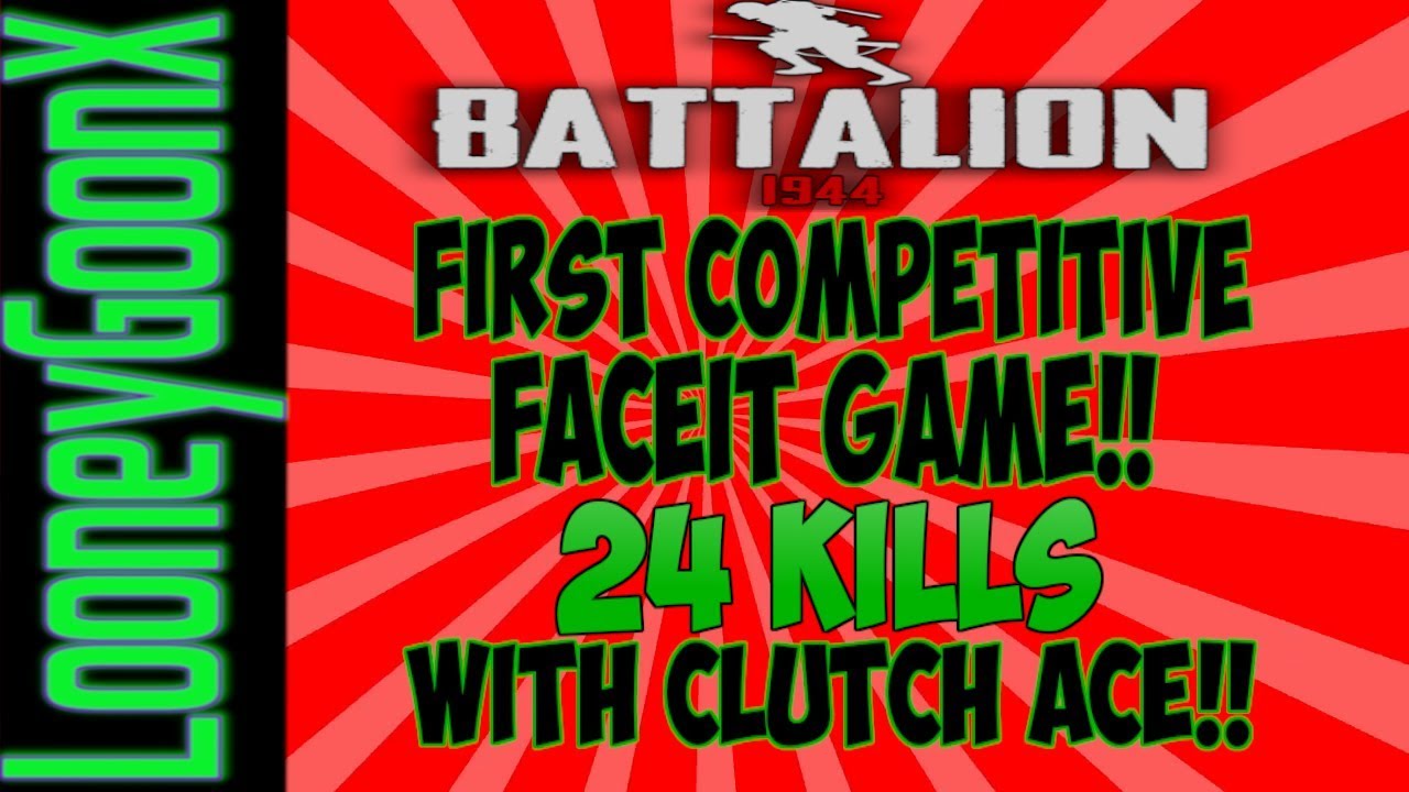BATTALION 1944- FIRST COMPETITIVE GAME! 24 KILLS!
