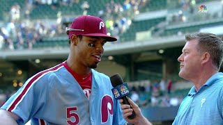 PHI@MIL: Williams on his grand slam in Phillies' win