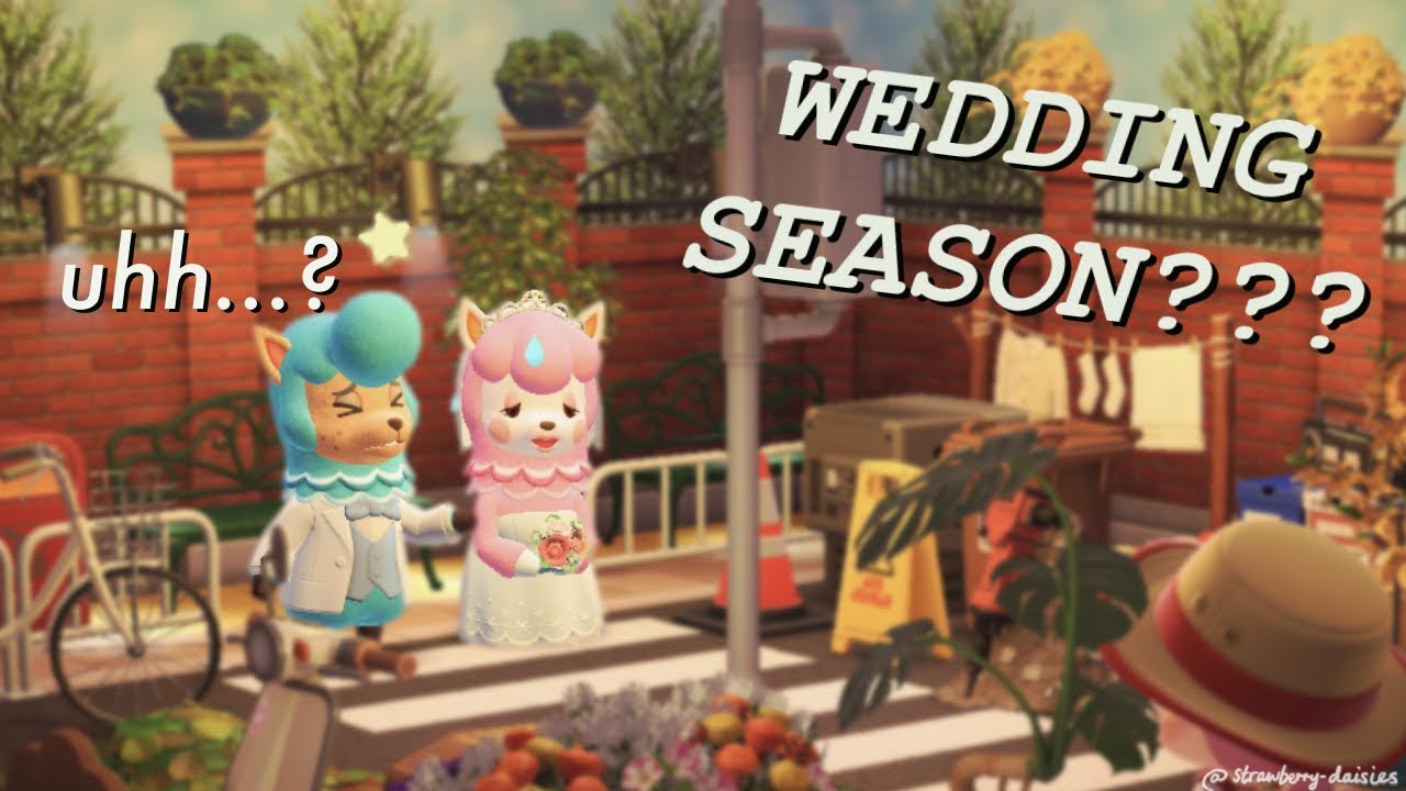 Wedding Season Event designs using no wedding items! (Part 1) | Animal Crossing New Horizons
