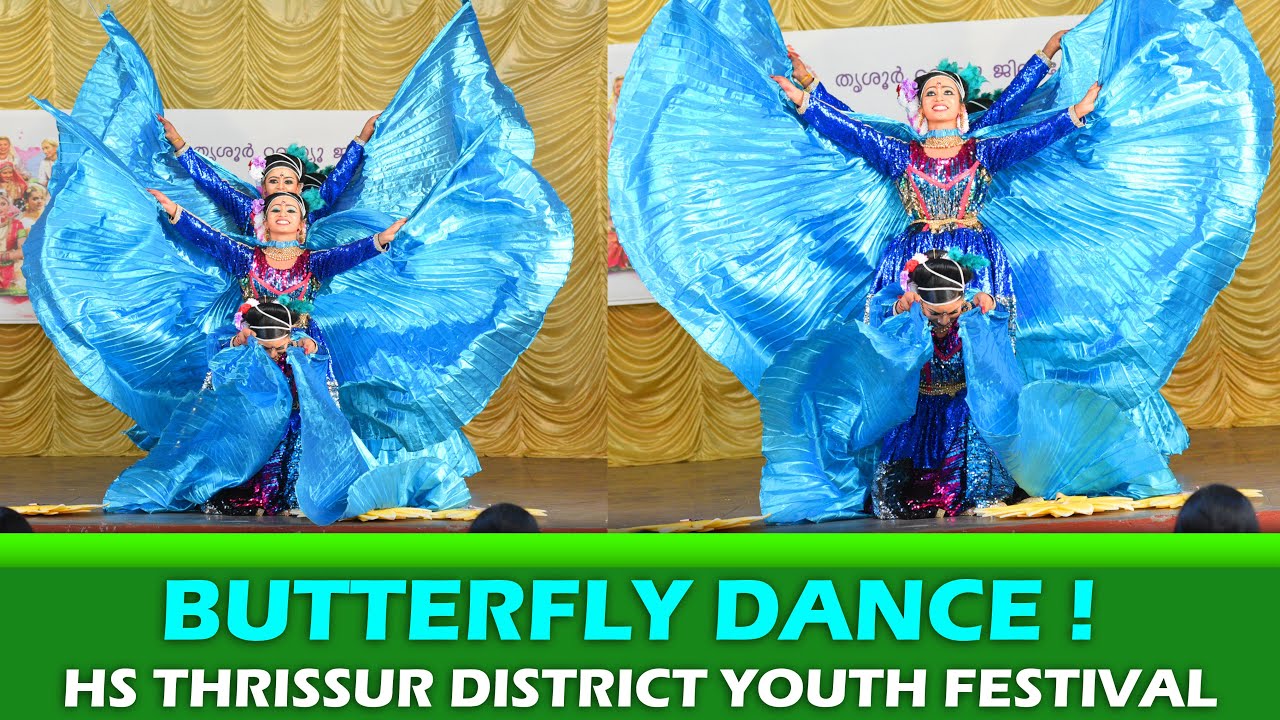 BUTTERFLY GROUPDANCE District Youth Festival 2019 Thrissur YouTube