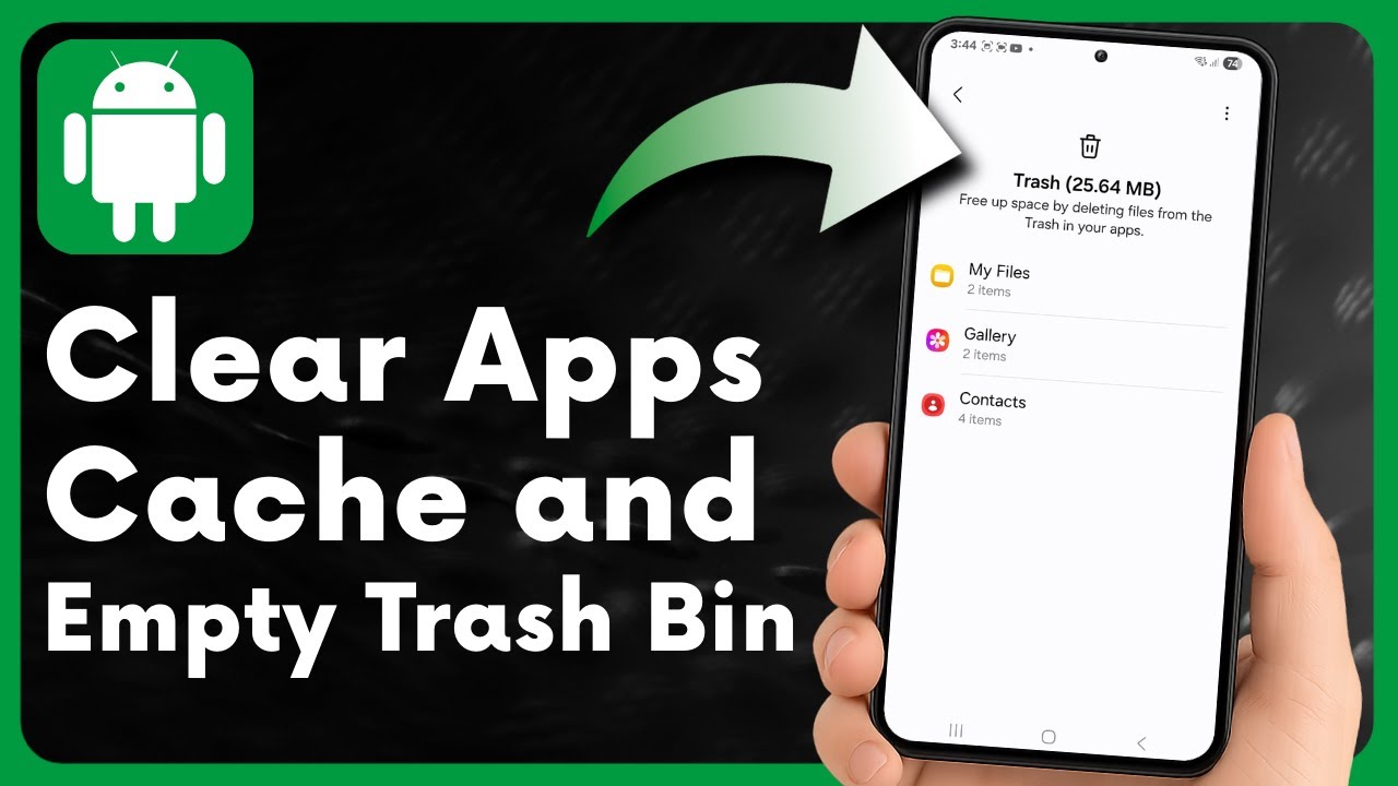 How to Clear Apps Cache and Empty Trash Bin on Android Phone