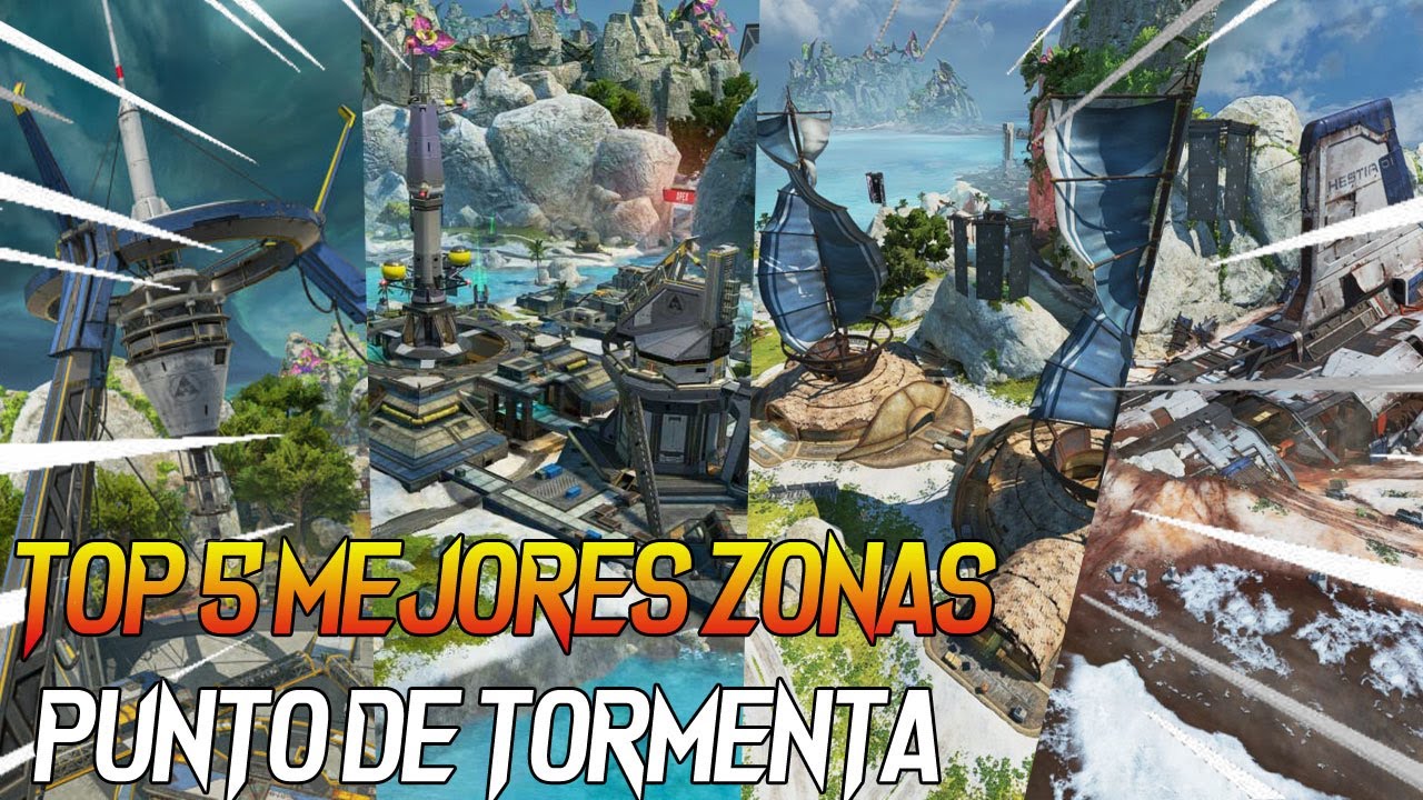 Tier List Mejores Zonas Para Caer en Punto de Tormenta Temporada 11 Apex Legends Top 5