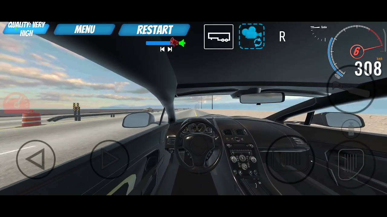 GT5: Jaguar XJR-9 LM Race Car Top Speed Run - Route X 