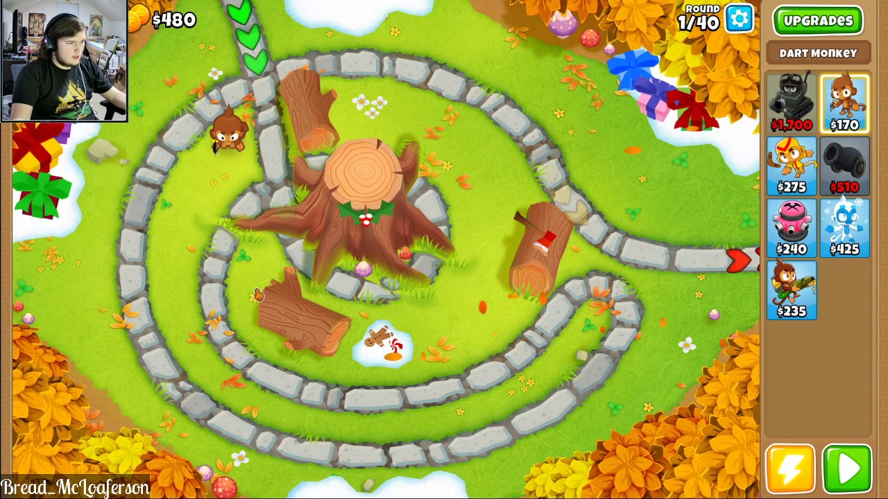 VOD: Bread plays Bloons TD6 (Now with facecam and new set-up!)