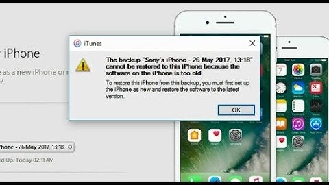 How to Fix "Software Too Old" Error in iTunes
