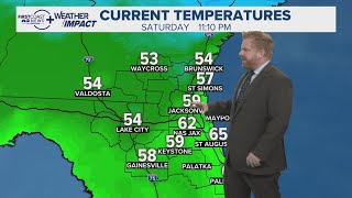 First Coast News Forecast (11/29): Warm weather returns Sunday