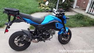 Boom Vader 125cc New Exhaust No Baffle In Muffler