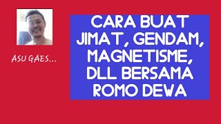 cara buat jimat, gendam, magnetisme, dll bersama romo dewa