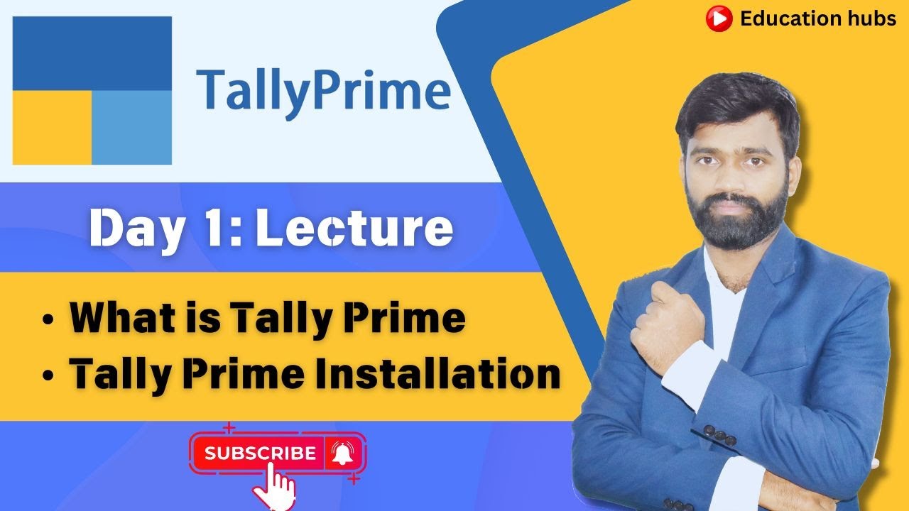Tally Prime Tutorial for Beginners - Day 1 (Getting Started) - YouTube