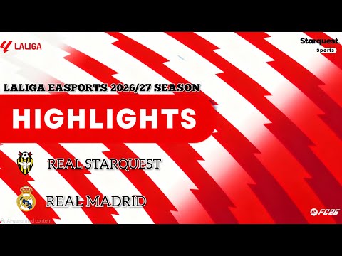 LaLiga EA SPORTS Matchday 33: Real Starquest Vs Real Madrid | Full