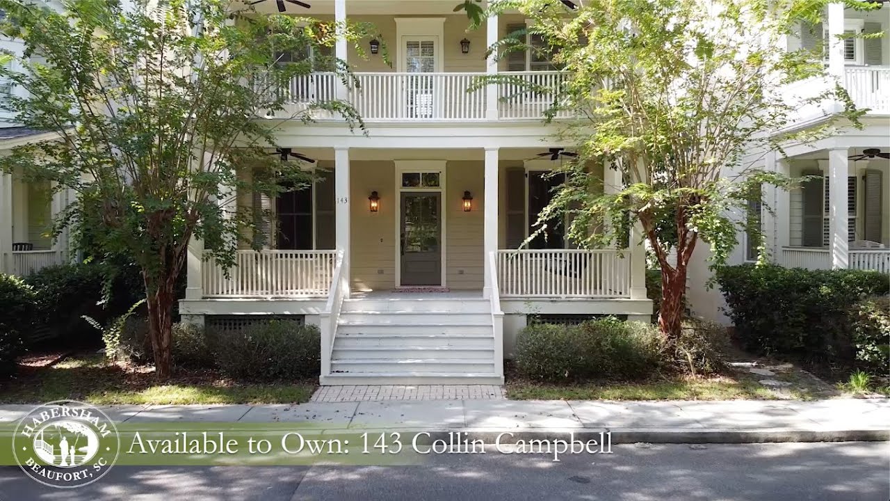 Habersham Real Estate 143 Collin Campbell, Beaufort, SC 29906 YouTube