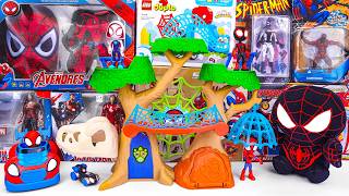 Marvel Spiderman Collection Unboxing Review | LEGO Marvel 10794 Team Spidey | Dino-Webs Treehouse #6